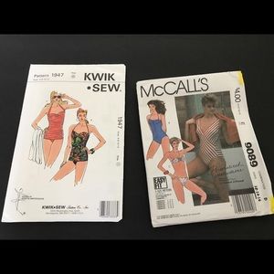 Vintage style swimsuit patterns